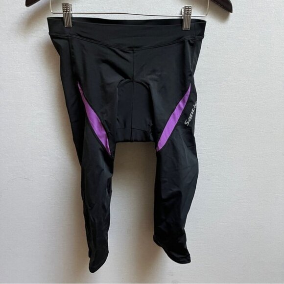 Santic Alita Purple Women Padded Cycling Shorts Sz M - Picture 2 of 10